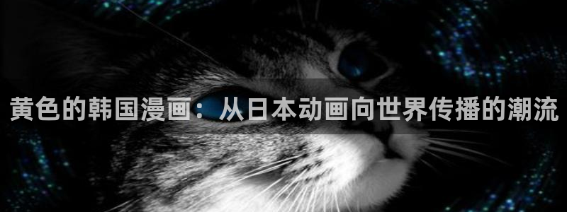 喵趣漫画看不了了：黄色的韩国漫画：从日本动画向世界传播的潮流